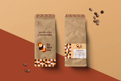 Coffee Packaging branding coffee design food packaging packaging design