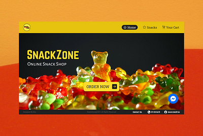 SnackZone (SnackShop) design shop snack snack bar snack shop snackbar snacks snackzone ui ux web