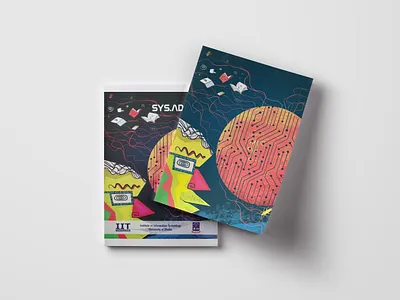 IIT DU Magazine Cover art artwork character cover art cover design creative design digitalart doodle drawing illustration illustration art magazine magazine illustration s3 shahstuff