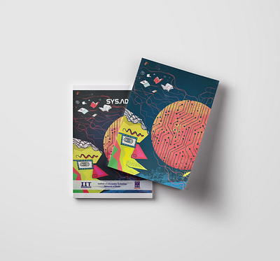 IIT DU Magazine Cover art artwork character cover art cover design creative design digitalart doodle drawing illustration illustration art magazine magazine illustration s3 shahstuff