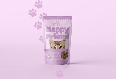Pet Food Packaging cats design food packaging packaging design