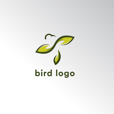 Nature bird logo bird bird logo branding design icon logo logo design nature organic vector