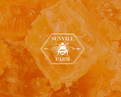 Logo Design For Honey Brand design food honey logo logo design