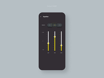 Settings app daily ui 007 design neuomorphism ui