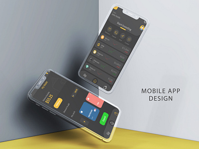 Crypto Mobile App design app design application graphics mobile app design mobileapp web webdesign