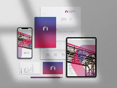 City Supply Stadtwerke Werdau - Branding blue branding city city branding city supply electricity electricity logo home hot supply water