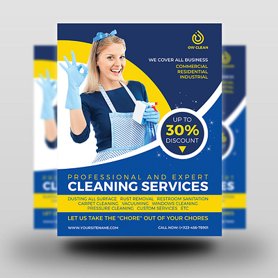 01 Cleaning Services Flyer Template cleaning company cleaning flyer psd cleaning services commercial cleaning dirty work domestic cleaning flyer home home cleaning house cleaner house cleaning ads housekeeping leaflet maid cleaning maid services poster promo promotion residential cleaning