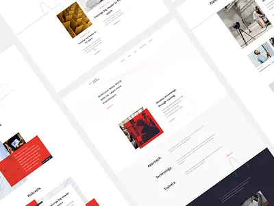 Academy of Acoustics - Website Design acoustic acoustics audio design landing sound ui ux ux design web