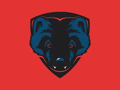 Unused Wolverine illustration logo wolverine