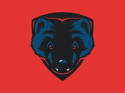Unused Wolverine illustration logo wolverine
