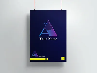 Galss Effect (A) Logo Design a logo affinity designer branding color palette colorful design glass effect logo logo design logodesign logos logotype vector