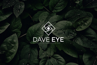 Dave Eye business logo business logos creative design creative logo impression logo logodesign logotype minimalist logo proffesional logo