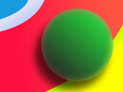 Ball Wallpaper 3d 3d art 3d effect app art artwork ball branding colour palette design graphic design illustration minimal physical realistic vector wallpaper wallpaper app web xd