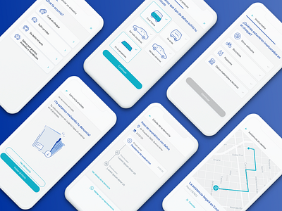 Seguros Sura - App de Autogestión aerolab app cards components dashboard design desktop icons ilustration insurance library map mobile mobile app platform product design ui ux ux ui web design