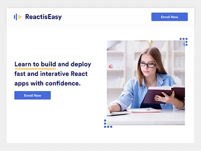 Course landing page design bestlandingpage bestpage design landingpage ui ux