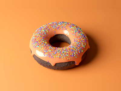 Donuttttt 3d 3d modeling blender blender 3d donut