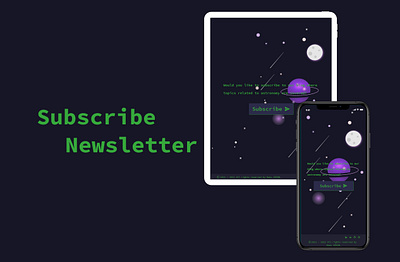 Subscribe Newsletter css frontend design frontend development html javascript netlify newsletter responsive webdesign uidesign visual design visual designer visual designs