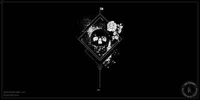 T-Shirt Design Idea - The Number 13 13 amin shahrokhi arts death fashion merch designer scorpio shirt shirt designer shirtdesign shirts skull t shirt t shirt designer t shirts tee tee design tee designer tee shirt