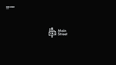 Main Street branding finance logo modern money street tax