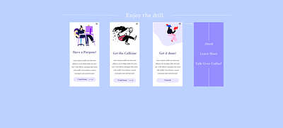 Drill design figma illustration routine ui ux