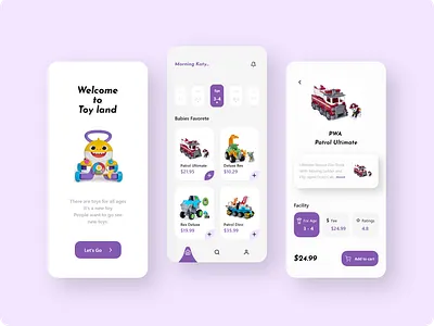 Toy App Design adobe xd dribbble figma flat icon illustration logo minimal typography ui uidesign uiux userexperience userinterface ux uxdesign vector