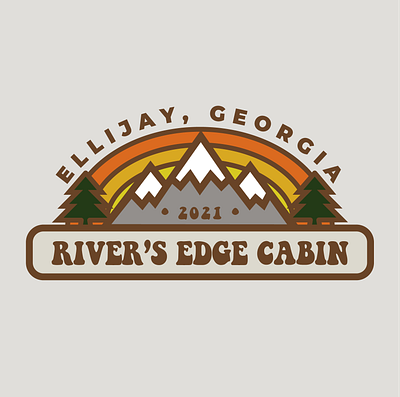 Cabin Logo Design cabin camping camping logo logo logo design logo designer logotype outdoor outdoor advertising outdoor logo outdoors shirt design tshirt tshirt design ideas tshirt designer tshirtdesign typography