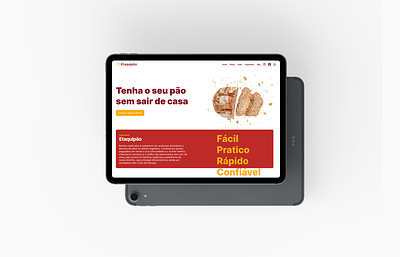 Bakery UI Website bakery branding bread design minimal ui web