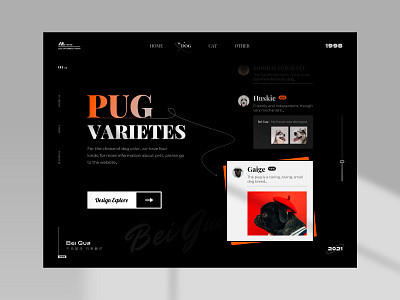 PUG Varietes app design icon illustration logo ui ux web web design webdesign website website design