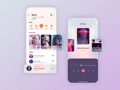 Psychotic music app app app design cool design modern music music app music app design music app ui music application music art music player player player ui smarthome ui ui ux ui design vector