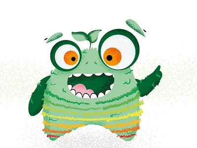Character design adobe illustrator characterdesign design illustration monster vector
