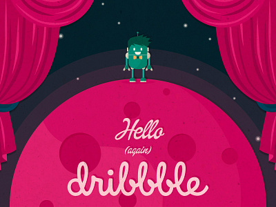 Hello (again) Dribbble! app design botella character design come back design felix first shot flat flat design game design hellodribbble illustration illustrator photoshop product sketch sketching ui vector welcome shot