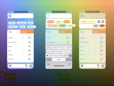 Food App High Fidelity Prototype app food mobile shopping app sketchapp webdesign