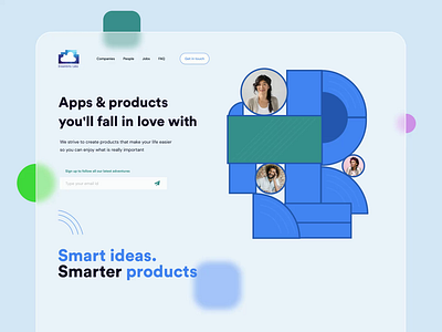Dreambits, Web design 2021 design animation design grahic design homepage illustraion interaction design landing page landingpage trending designs ui ux ux design web web design website website design