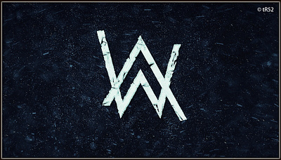 Alan Walker- Logo#1 alan walker design illustration logo logodesign musician simple singer snow