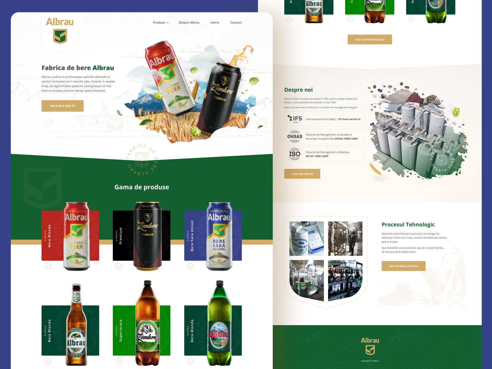 Example of Corporate Website Design