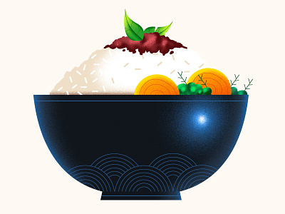 Sugarbreak - Assets 2d 2d animation animation apple assets bowl food gradient illustration illustrator rice soda texture