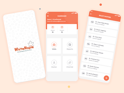 WhiteMapple 2021 chemist clinic covid creative app design doctor dribbble health healthcare hospital medical app medicine mockup patient pharmacy report sales store