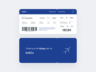Daily UI - Boarding Pass 2d app boarding boardingpass branding dailyui dailyuichallenge design flat flight logo mobile product typography ui ux vector