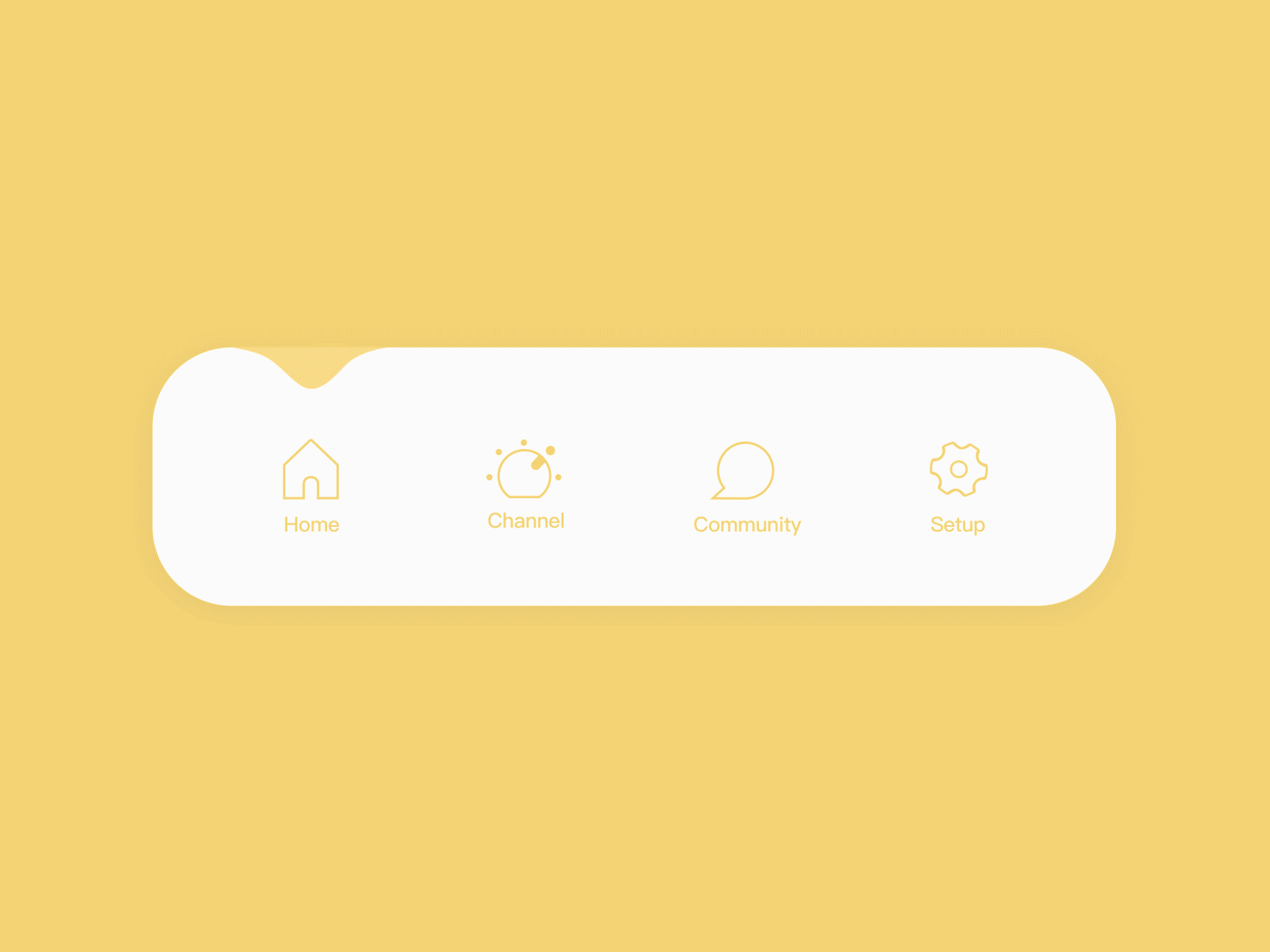 tabbar - motion ae icon illustration motion ui ux