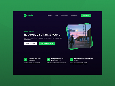 DAILY UI #3 - Landing page colors daily ui 003 dailyuichallenge landing page landing page concept landing page ui mobile app mobile ui ui