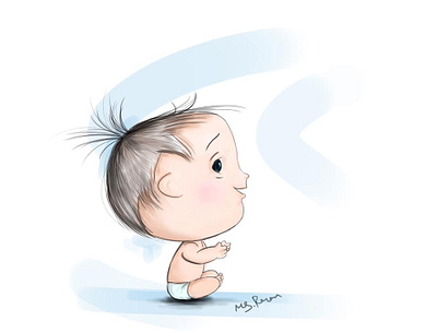baby animate cc design flat icon illustration vector