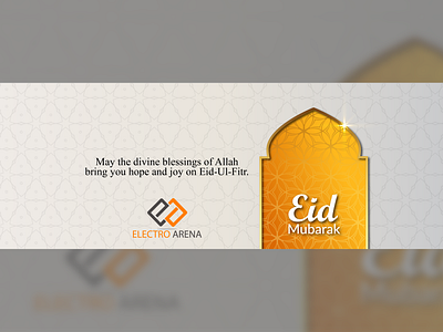 Eid Mubarak cover eid banner