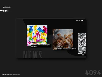 Daily UI #094 daily ui dailyui dailyui 094 design ui web