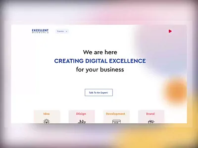 Redesigned Website With Minimal UI Design design effect ios mega menu minimal redesign concept slideshow ui ui design uidesign uiux uiux design uiux designer web redesign web ui webdesign website