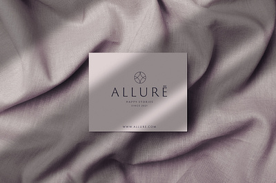 Allurē brand identity branding design branding design agency branding design trends 2020 fashion brand fashion brand logo logo design
