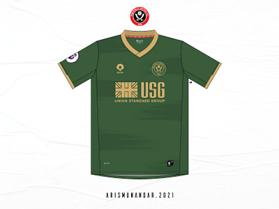 Sheffield United Fantasy Kit Third 2020-2021 animation art branding clean design flat graphic design illustration illustrator logo ux vector