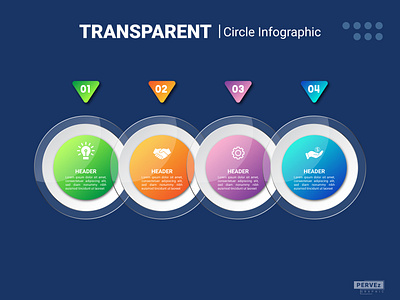 Transparent Circle Infographic 3d design business infographic city illustration custom font design geometric logo graphic designer pervez illustration infographic infographic design infographic template isometric 3d design logo designer pervez modern infographic pervez graphic pervezjoarder pervezpjs typography