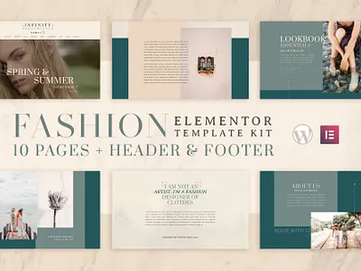 Infinity | Elementor Template Kit elementor fashion template woocomerce woocommercewebsite wordpress