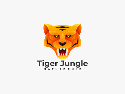 Tiger Jungle app branding design icon illustration logo typography ui ux vector