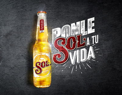 Ponle sol a tu vida cerveza cerveza sol design